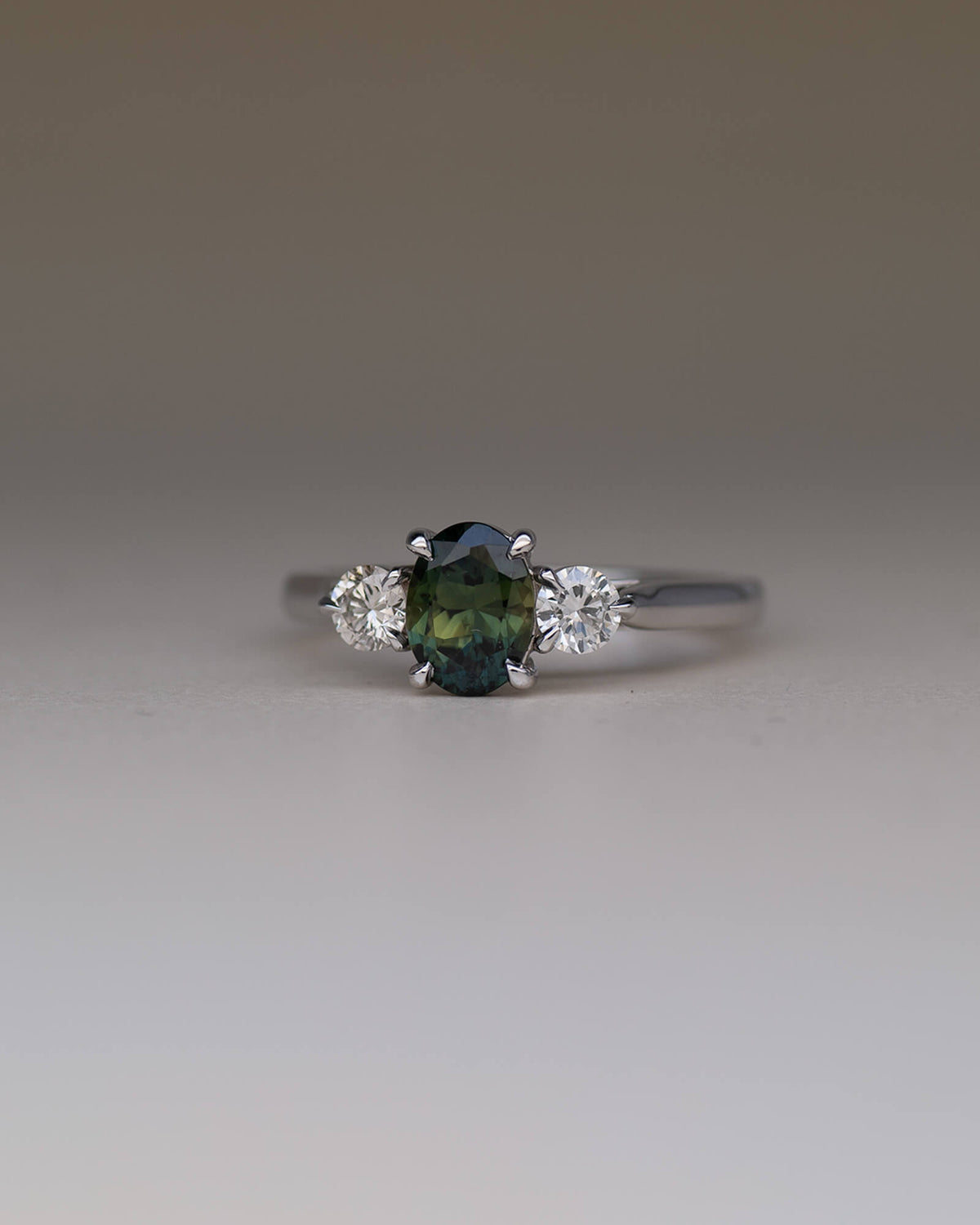 Oval Bianca Trilogy Ring