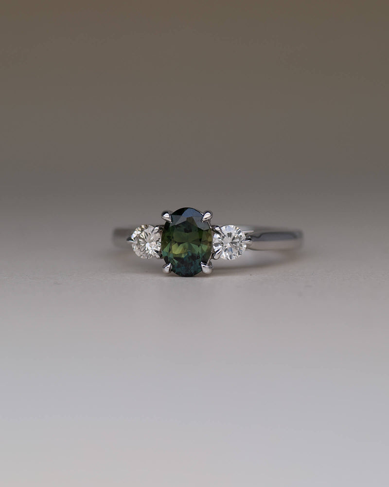 Oval Bianca Trilogy Ring