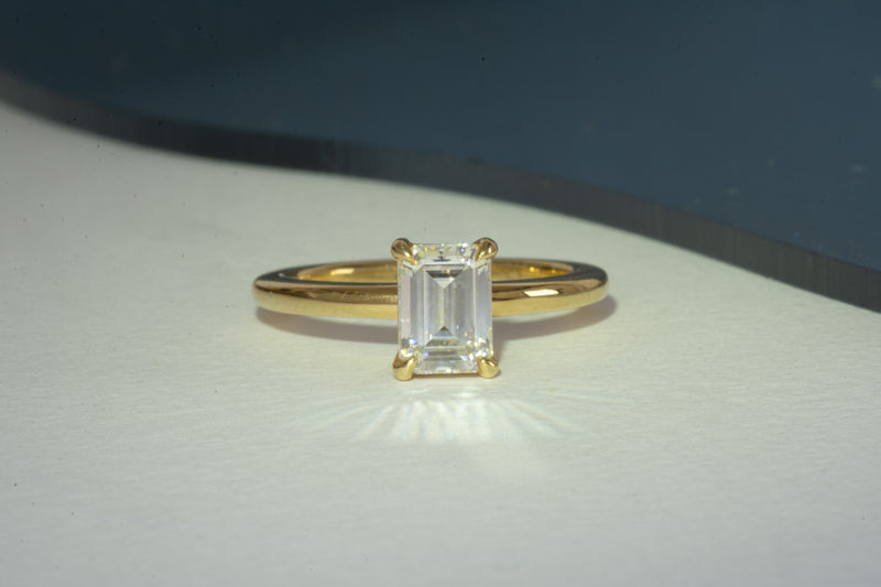 Emilia - Emerald Cut Diamond