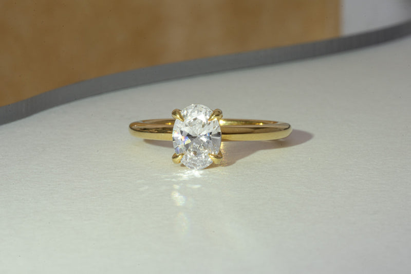 Emilia - Oval Cut Diamond