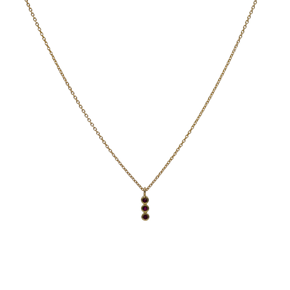 Rubees necklace shop